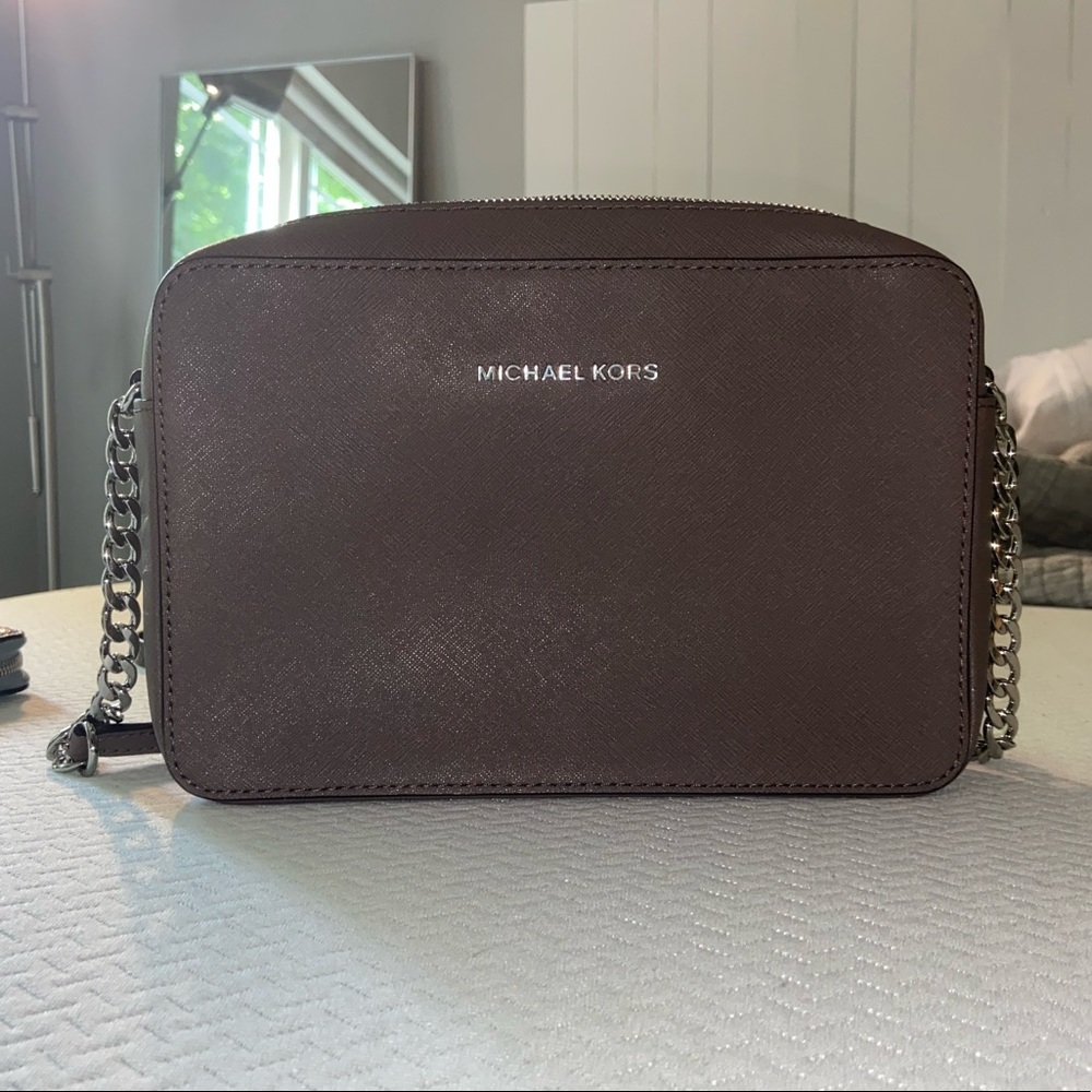 Taupe Michael Kors crossbody